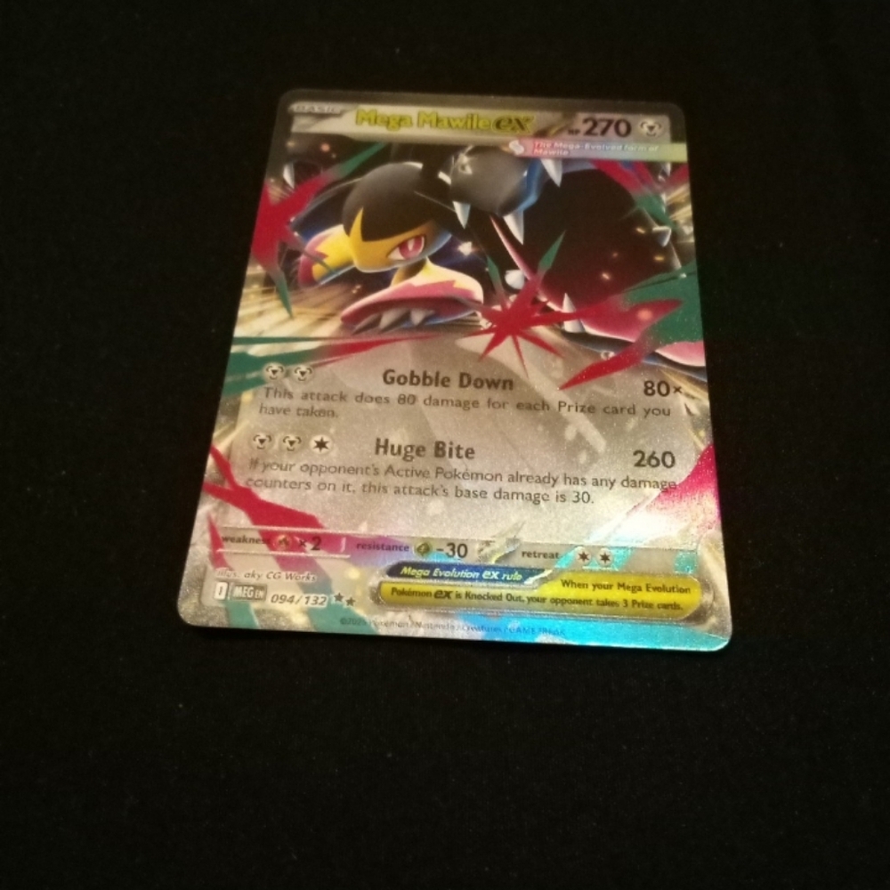 Pokemon Mega Mawile ex 094/132 Mega Evolution Rare Holo
